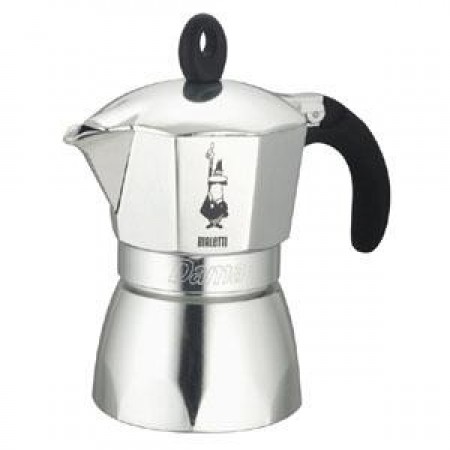 Bialetti New Dama 3 порции, рез. черная ручка Арт. 2152